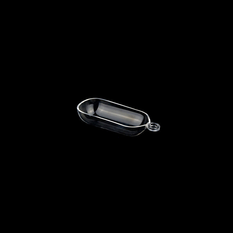 Quartz weighing boat, capacity 0.5 - 220 ml