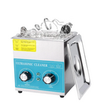 Ultrasonic Cleaner, 2-10 L, Knob Control Heating & Timer, 40 kHz Lab Cleaner, 304 Stainless Steel