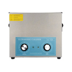 Ultrasonic Cleaner, 2-10 L, Knob Control Heating & Timer, 40 kHz Lab Cleaner, 304 Stainless Steel