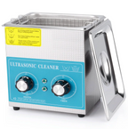 Ultrasonic Cleaner, 2-10 L, Knob Control Heating & Timer, 40 kHz Lab Cleaner, 304 Stainless Steel