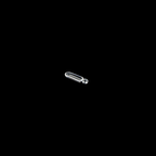 Quartz weighing boat, capacity 0.5 - 220 ml