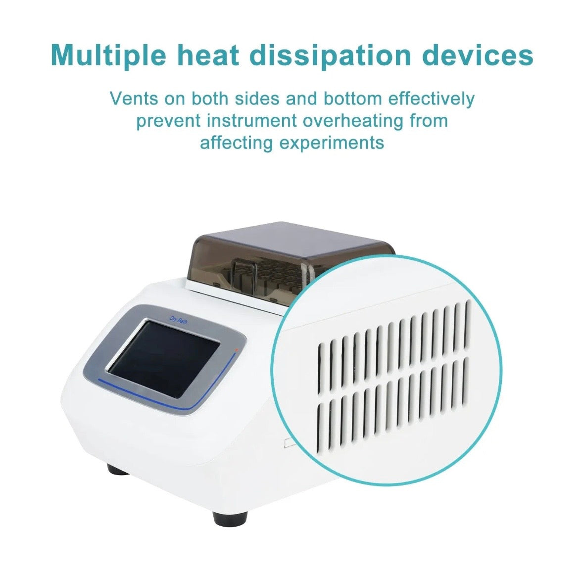 Electronic Ice Box, Thermostatic Metal Bath, One-Touch 4°C Initiation, -10°C ~ 100°C, Sample Storage