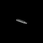 Quartz weighing boat, capacity 0.5 - 220 ml
