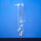 Dewar cold trap with reservoir and outlet on bottom