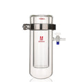 Vacuum sublimation apparatus with stopcock on side, capacity 250 to 2000 ml