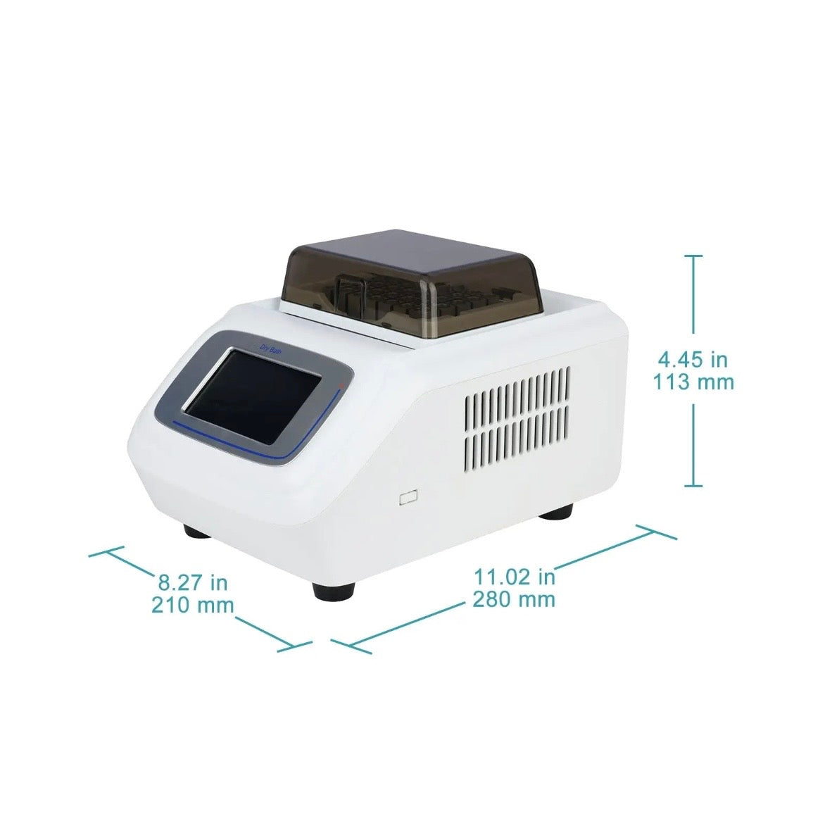 Electronic Ice Box, Thermostatic Metal Bath, One-Touch 4°C Initiation, -10°C ~ 100°C, Sample Storage