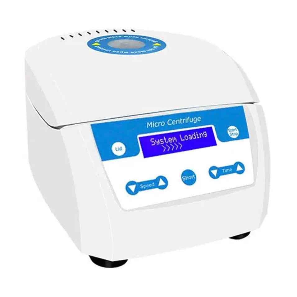 Small Desktop High-Speed Centrifuge, Max. 15000 rpm, 12x2 ml Capacity, Angle Rotor