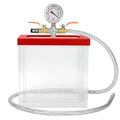 Acrylic Vacuum Chamber with 10.2 mm Vacuum Port, 1.953 US Gal,  -100kPa Max. Vacuum
