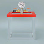Acrylic Vacuum Chamber with 10.2 mm Vacuum Port, 1.953 US Gal,  -100kPa Max. Vacuum