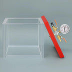 Acrylic Vacuum Chamber with 10.2 mm Vacuum Port, 1.953 US Gal,  -100kPa Max. Vacuum