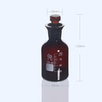 Bod bottle, brown glass, 125 ml to 1000 ml