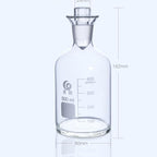 Bod bottle, clear glass, 125 ml to 1.000 ml