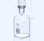 Bod bottle with cover, clear glass, 125 ml to 1000 ml
