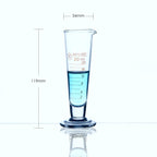 Conical measuring beaker,graduated, 5 ml to 2000 ml