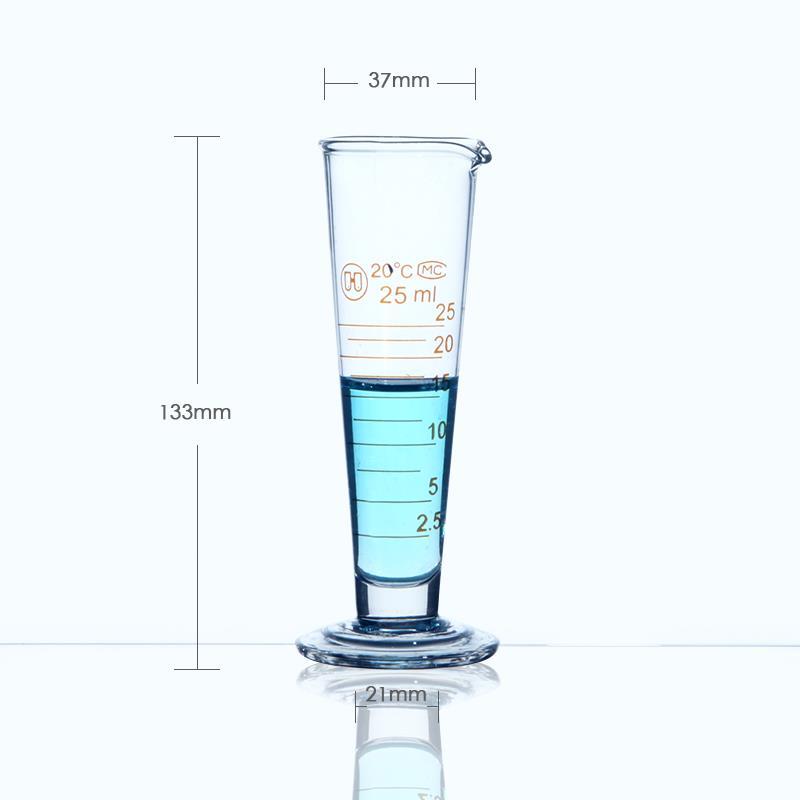 Conical measuring beaker,graduated, 5 ml to 2000 ml