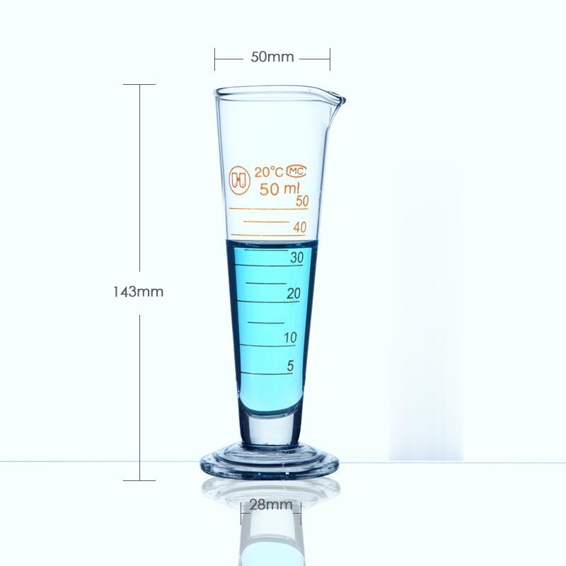 Conical measuring beaker,graduated, 5 ml to 2000 ml