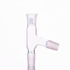 Distilling adapter with 75° side tube and joint