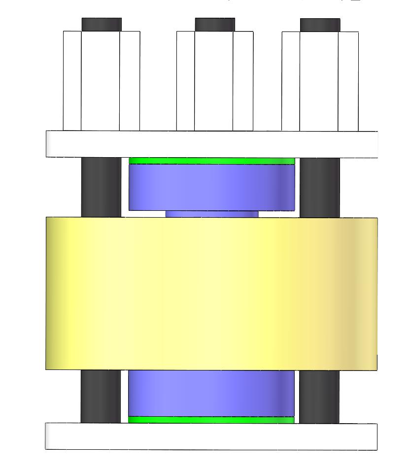 Standard pressure jig and testing cell kit for solid-state battery, Model GT01
