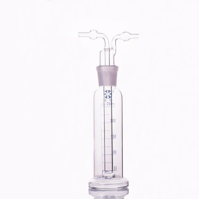 Gas wash bottle acc. to Müncke, graduated, 250 to 1.000 ml