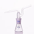 Glass wash bottle, capacity 250 to 1000 ml