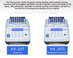 Thermostatic Shaker, 0-100°C, Multi-Sample, 200-1800 rpm