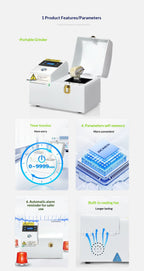 Tissuelyser Grinder, 1-96 Samples, 0.2-100 ml, 1-Minute Grinding Time