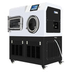 In-Situ Square Cabin Freeze Dryer, -80°C Cold Trap, -55℃~60℃ Partition, 0.2-2㎡ Drying Area,  4-30kg/Batch Water Capture Capacity
