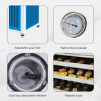 In-Situ Square Cabin Freeze Dryer, -80°C Cold Trap, -55℃~60℃ Partition, 0.2-2㎡ Drying Area,  4-30kg/Batch Water Capture Capacity