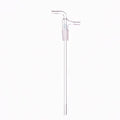 Inlet tube with joint and vacuum take-off, length 200 mm