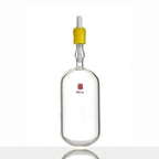 Schlenk tube with high vacuum valve, capacity 5 to 350 ml