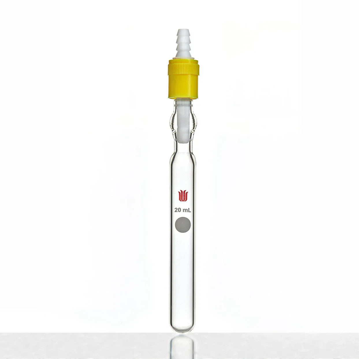 Schlenk tube with high vacuum valve, capacity 5 to 350 ml