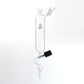 Schlenk funnel with high vacuum valve and stopcock on side, capacity 100 to 250 ml