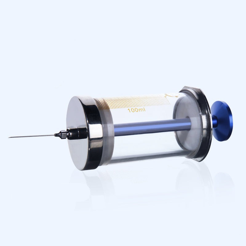 Microlitre luer lock syringe, capacity 25 ul to 100 ml