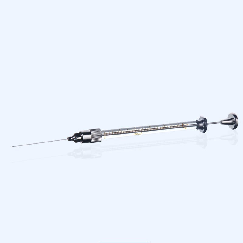 Microlitre luer lock syringe, capacity 25 ul to 100 ml
