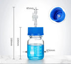 GL45 HPLC bottle with multiple distributor, capacity 100 to 2000 ml