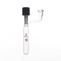 Schlenk tube with high vacuum valve and O-ring neck on side, capacity 10 to 350 ml