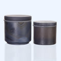 Agate grinding jar with lid and sealing ring, capacity 50 to 2000 ml