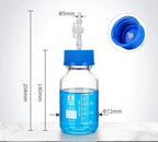 GL45 HPLC bottle with multiple distributor, capacity 100 to 2000 ml
