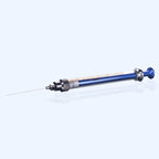 Microlitre luer lock syringe, capacity 25 ul to 100 ml