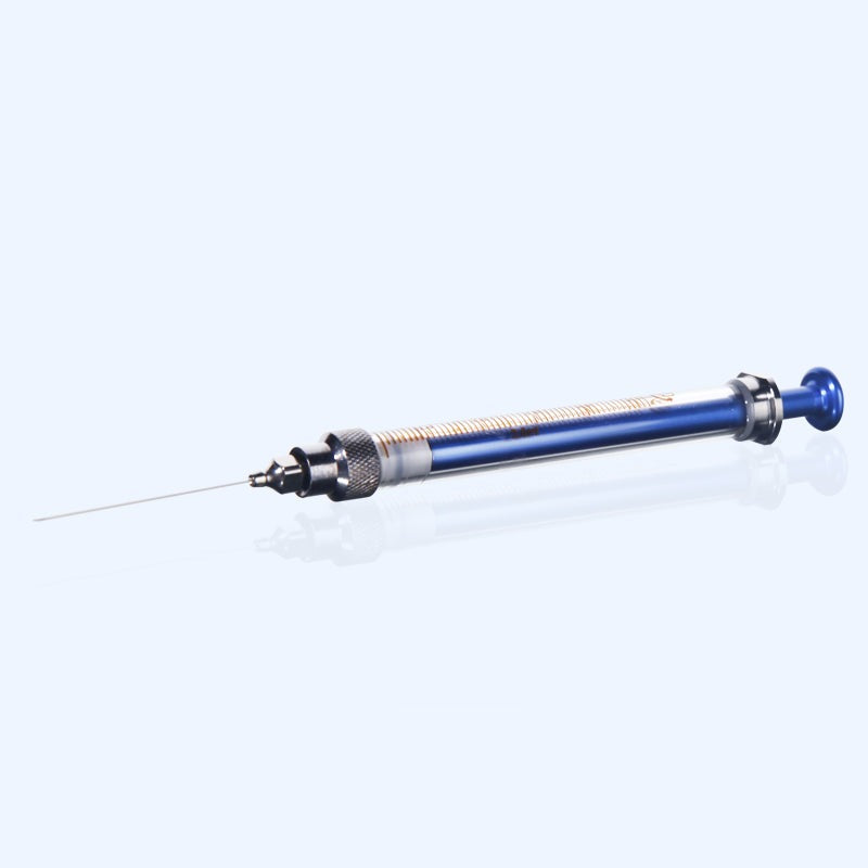 Microlitre luer lock syringe, capacity 25 ul to 100 ml