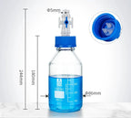 GL45 HPLC bottle with multiple distributor, capacity 100 to 2000 ml