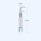 Greenburg Smith impinger, capacity 10 to 250 ml