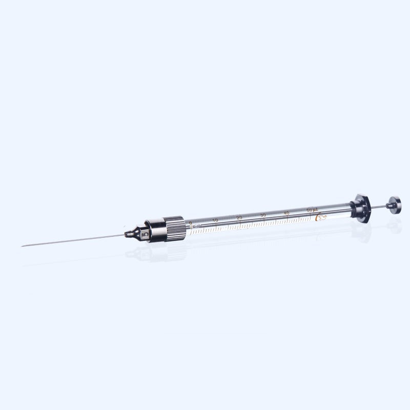 Microlitre luer lock syringe, capacity 25 ul to 100 ml