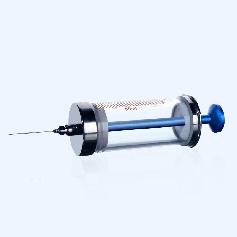 Microlitre luer lock syringe, capacity 25 ul to 100 ml