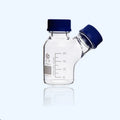Double-necked HPLC bottle with GL45 screw cap, capacity 250 to 2000 ml