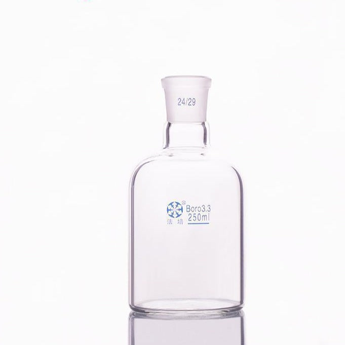 One-necked cylindrical bottle, capacity 250 to 5.000 ml
