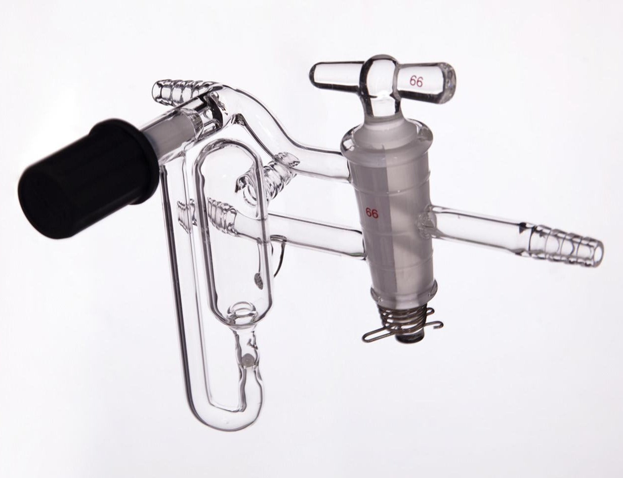 Pressure release valve with bubbler