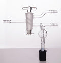 Rapid purge valve with bubbler
