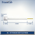 Ru–Ir Titanium Sheet Electrode