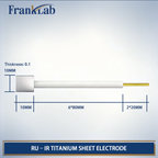 Ru–Ir Titanium Sheet Electrode